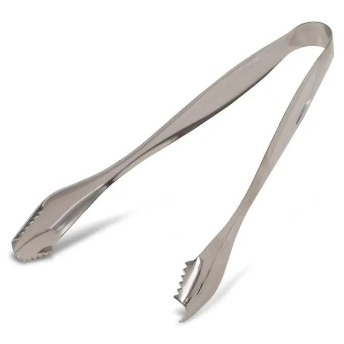 7-Inch Ice Cube Tongs - Stainless Steel Ice Grabber & Tongs for Cocktails, Drinks, and Bartending - Perfect for Home Bars, Parties, and Commercial Use