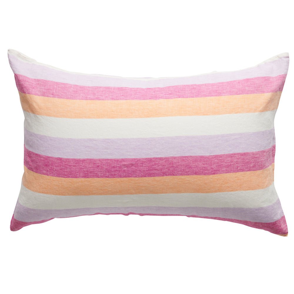 Bellini Stripe Pillowcase Set - Soft & Breathable Cotton Pillow Covers for Bedroom Decor - Perfect for Home, Hotel, and Airbnb Styling