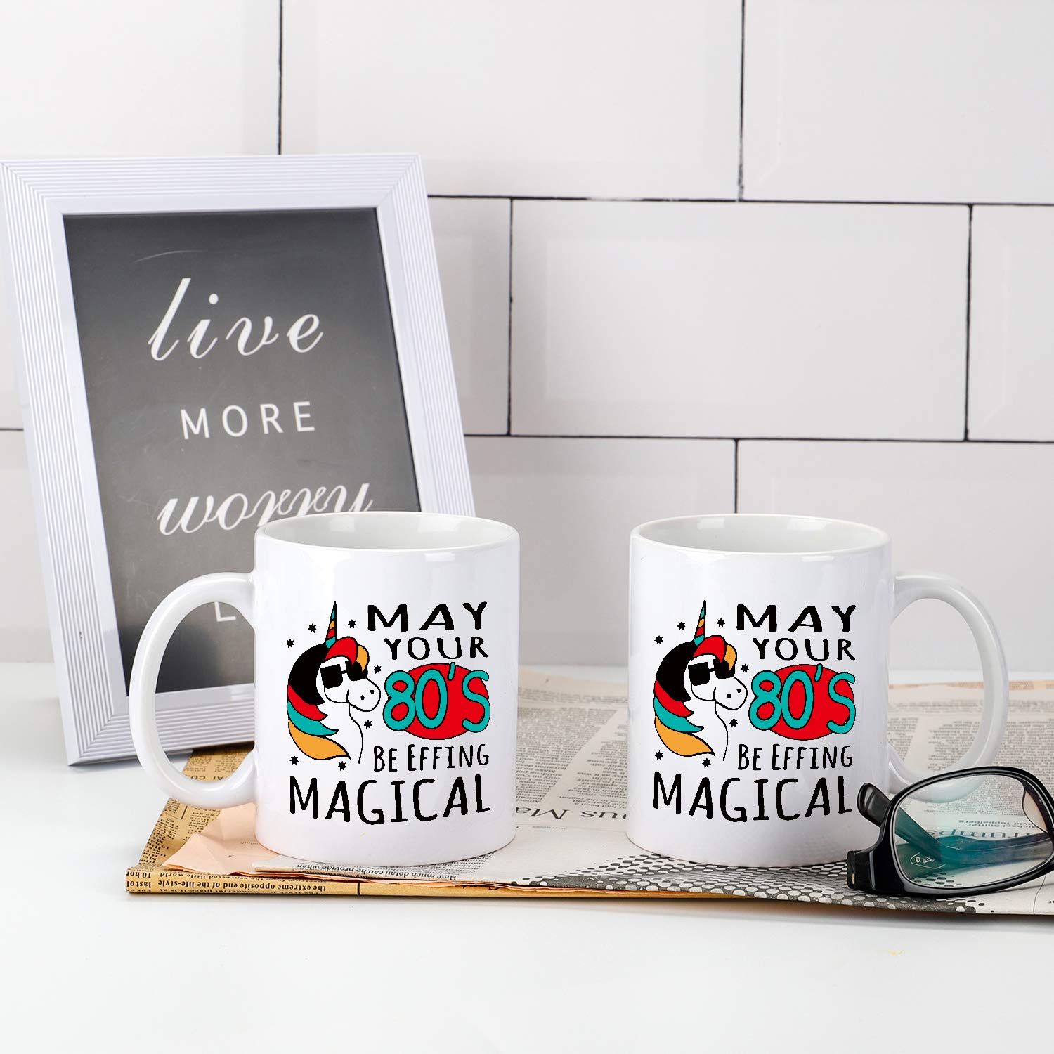 80th Birthday Gifts for Women Born in 1939 - 11oz Funny & Heartwarming Coffee Mug for Mom, Wife, Sister, Friend, Colleague - Perfect for Tea, Coffee & Office Use