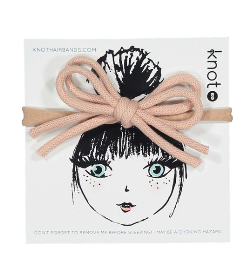 Knot Twist Bow Headband (One Size) - Stylish Hair Accessory for Women, Girls, Parties & Everyday Wear