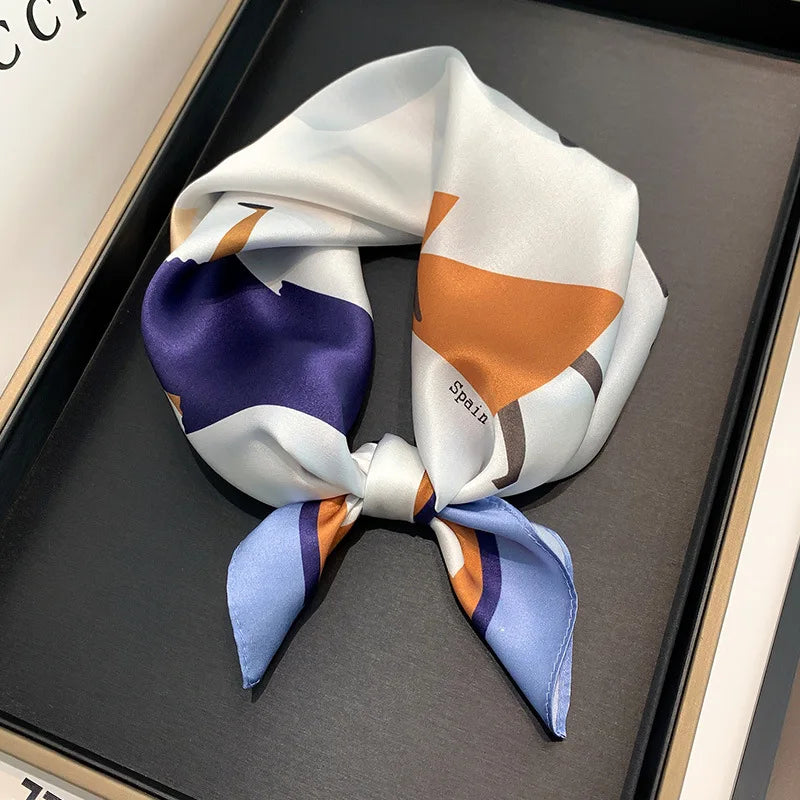 53cm Silk Scarf 29
