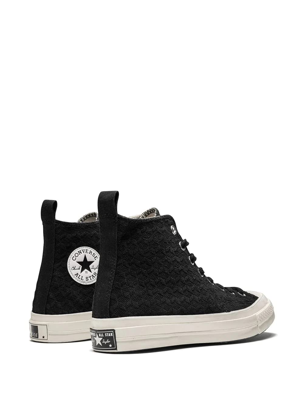 Converse Chuck 70 High Top Unisex Sneakers - Black/Mouse/Egret (Size 12) | Classic Canvas Shoes for Casual Wear, Street Style & Everyday Comfort