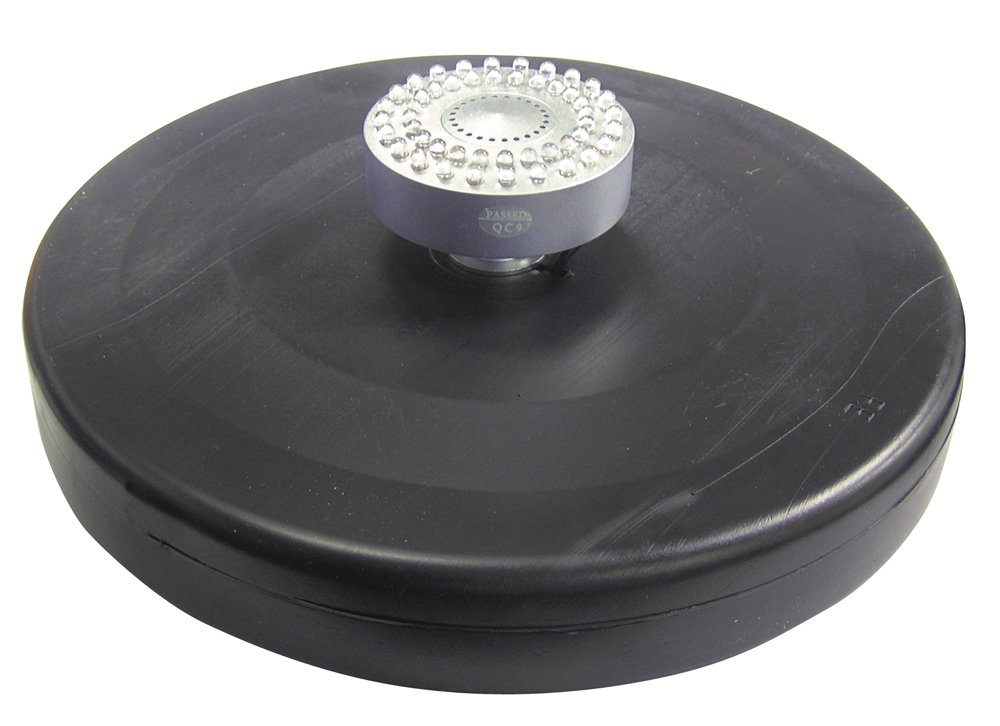 Compact Floating Fountain with White LED Lights - Outdoor Pond Decor, Garden Water Feature for Relaxation & Aesthetics
