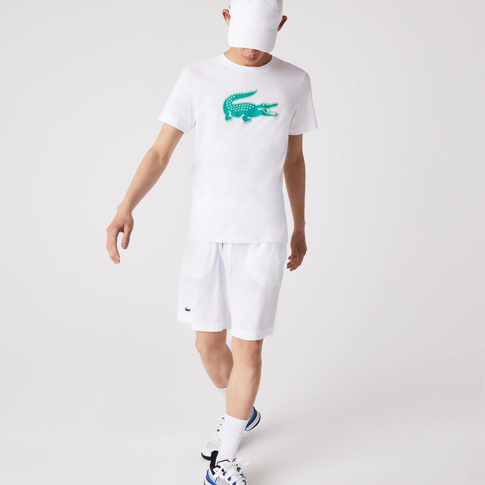 Lacoste Men's Sport Ultra Light Shorts - White | Breathable Comfort for Running, Gym & Casual Wear