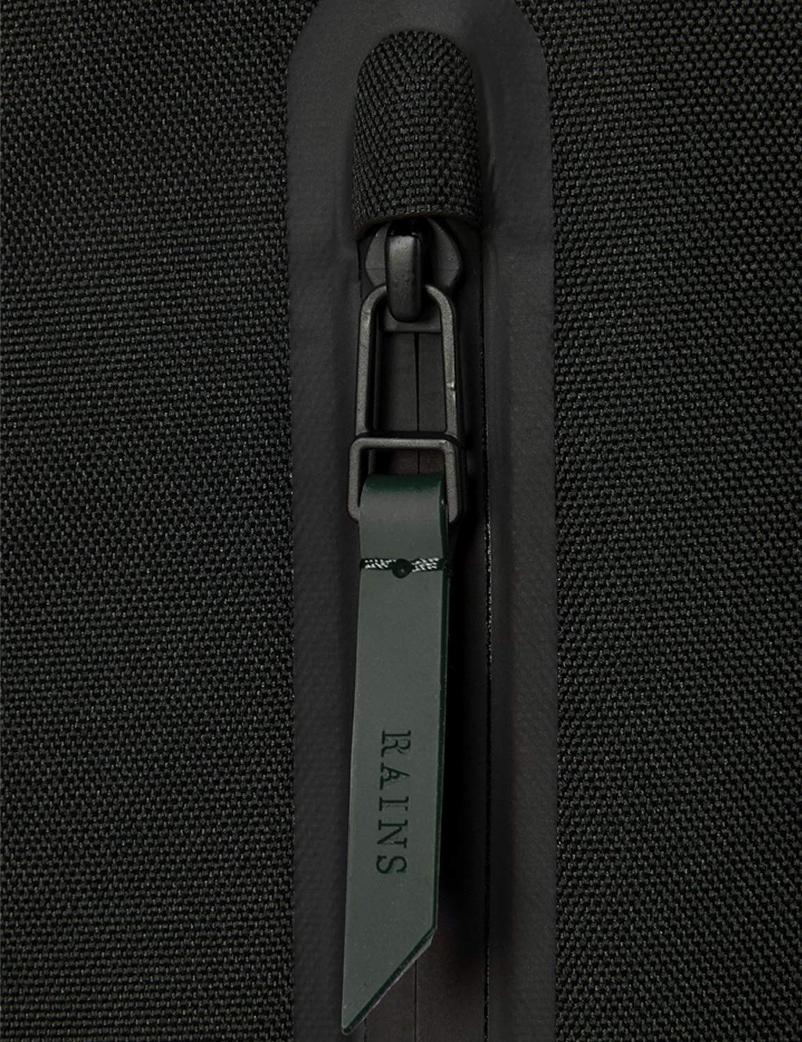 RAINS Men's Waterproof Backpack - Lightweight Travel Laptop Bag for Work & School (Green, One Size) - Perfect for Commuting, Hiking & Daily Use