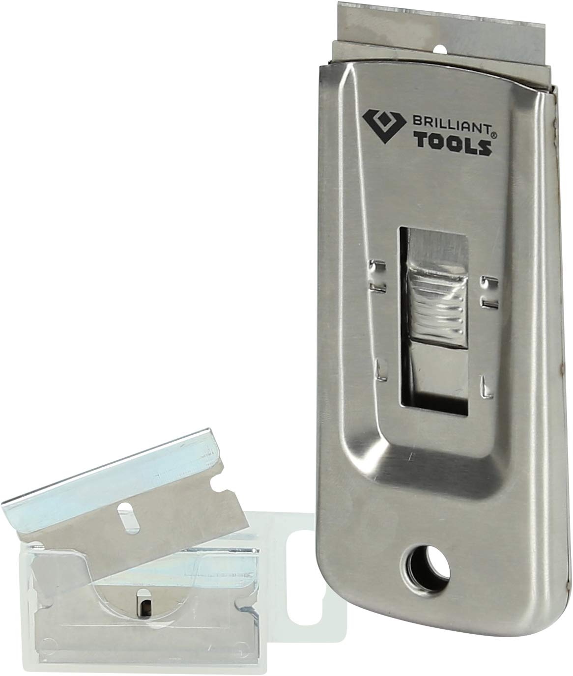 BRILLIANT TOOLS BT101922 Scraper - Professional Auto & Home Use