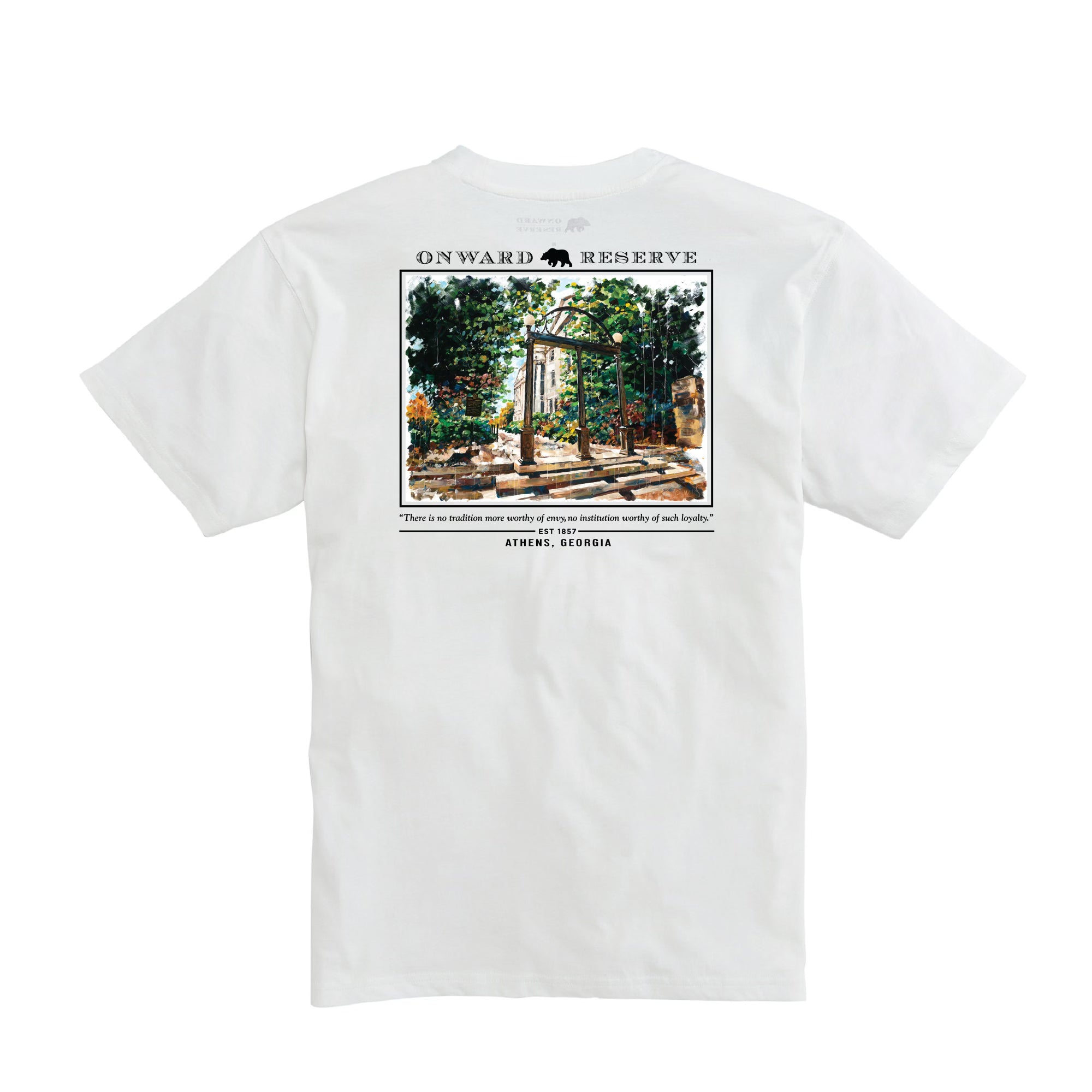 Arches Short Sleeve T-Shirt for Men - Comfortable Cotton Casual Tee for Everyday Wear | Perfect for Hiking, Travel & Outdoor Activities