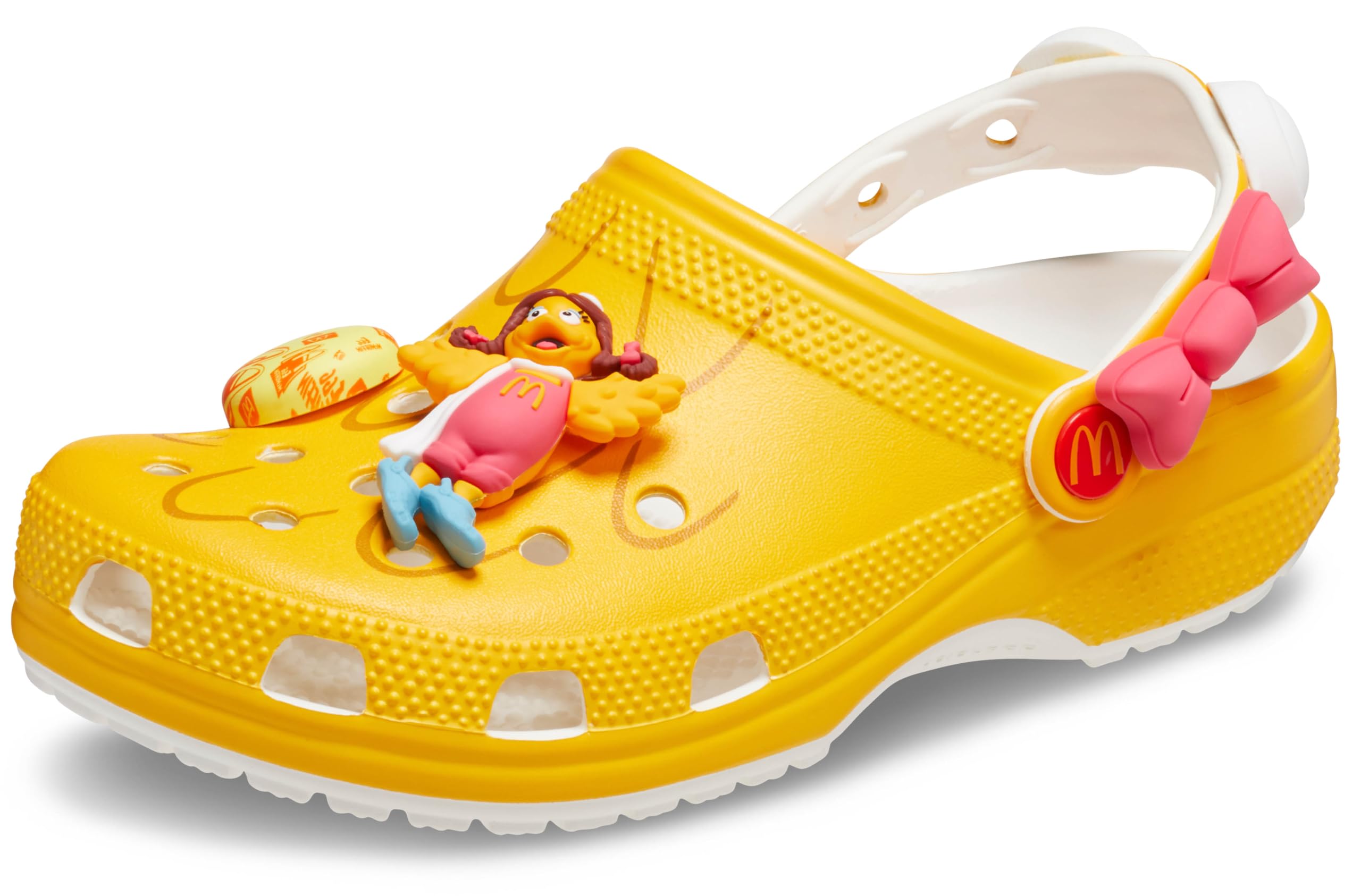 Crocs Unisex-Adult McDonald's X Classic Clog - Comfortable Slip-On Shoes for Casual Wear, Home, Garden & Outdoor Activities