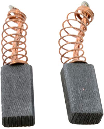 Bosch CSB 550 RE Carbon Brushes with Spring, Cable & Connector - Replacement for 2.604.321.913 - Compatible with Bosch Power Tools - Ideal for Drilling, Sanding & Cutting Applications