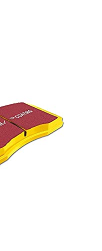 EBC Brakes DP42064R Yellowstuff High-Performance Brake Pads for Sports Cars & Track Racing - Perfect for Aggressive Driving & High-Speed Braking