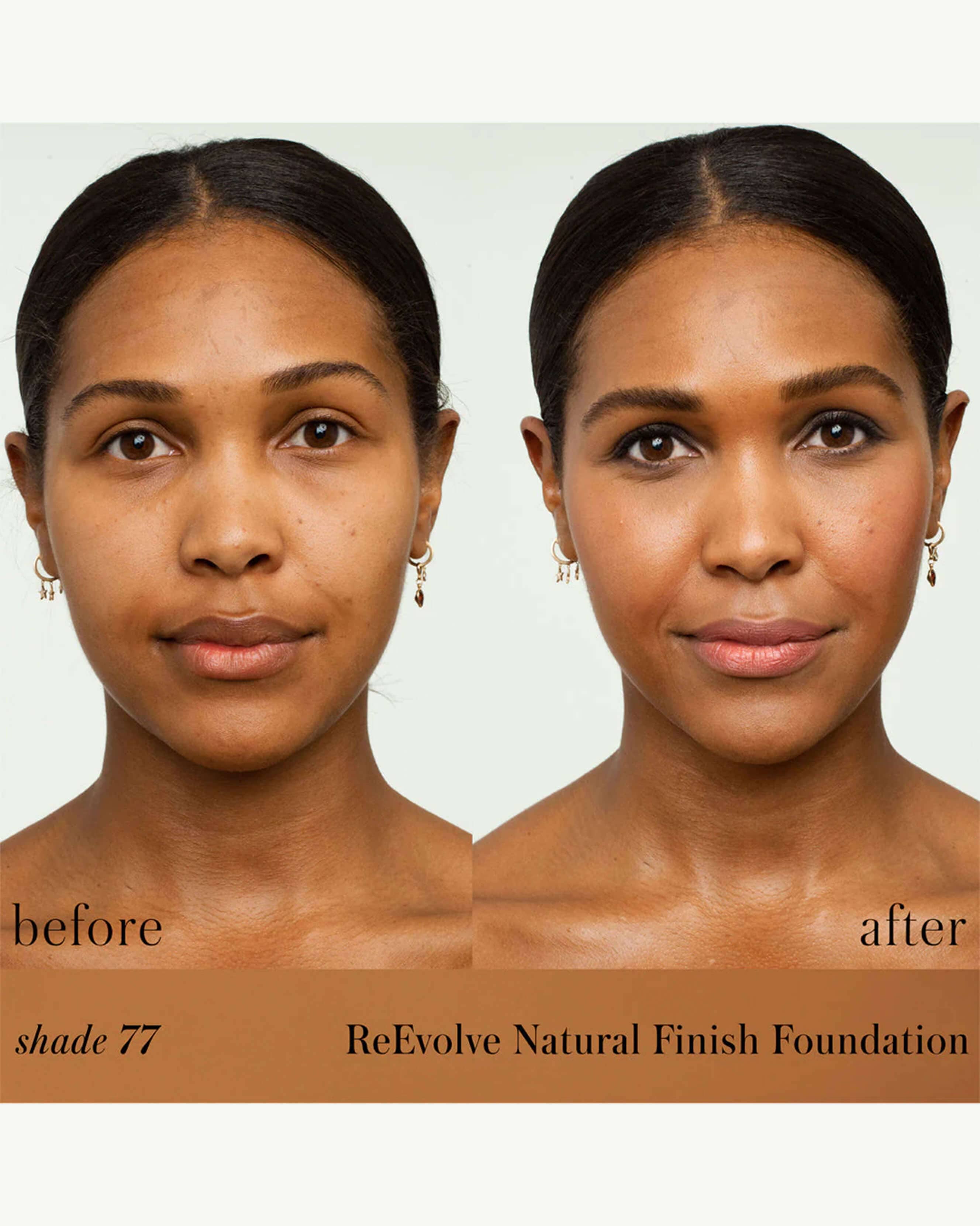 ReEvolve Natural Finish Foundation - Lightweight, Buildable Coverage for Flawless Skin | Vegan & Cruelty-Free Makeup | Perfect for Daily Wear & Special Occasions