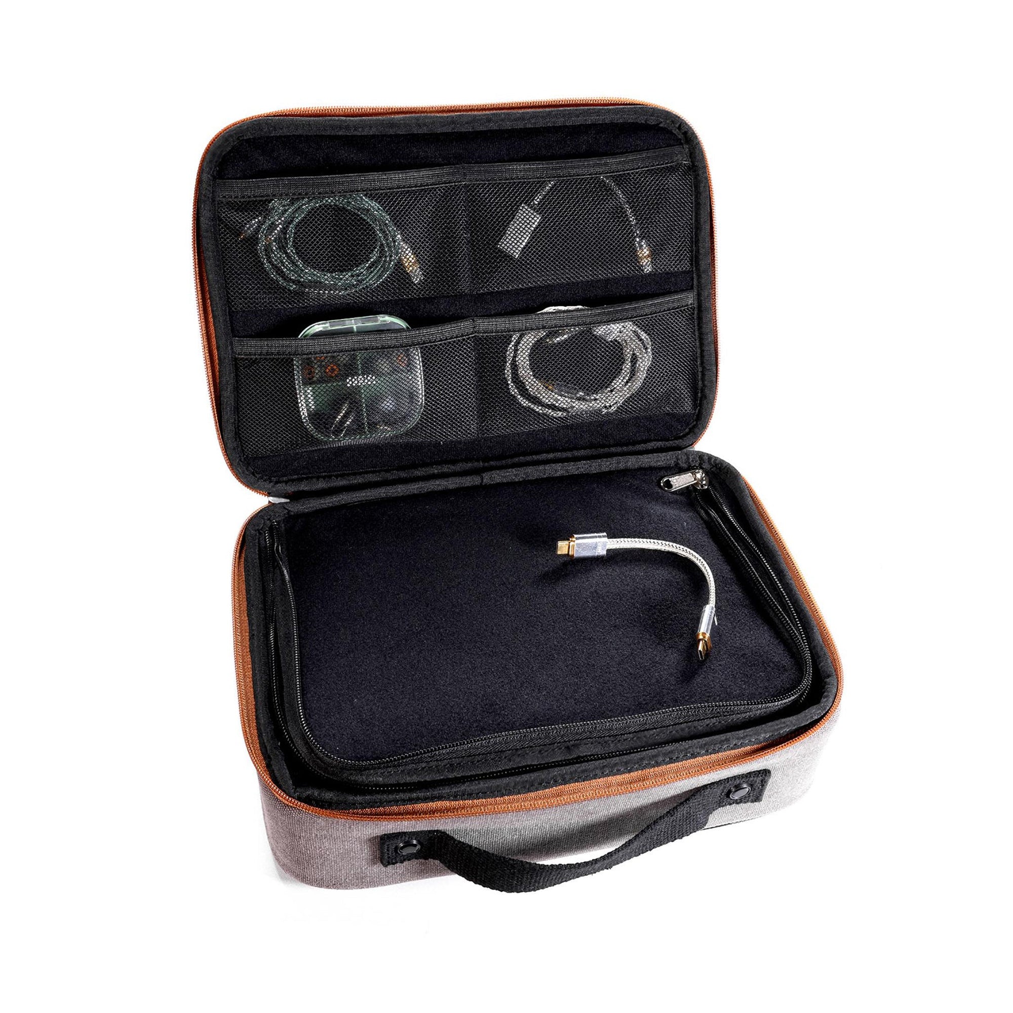ddHiFi CZ300 Premium Portable Carry Case for Earphones & IEMs - Compact Travel Storage Solution for Musicians, Audiophiles & Commuters