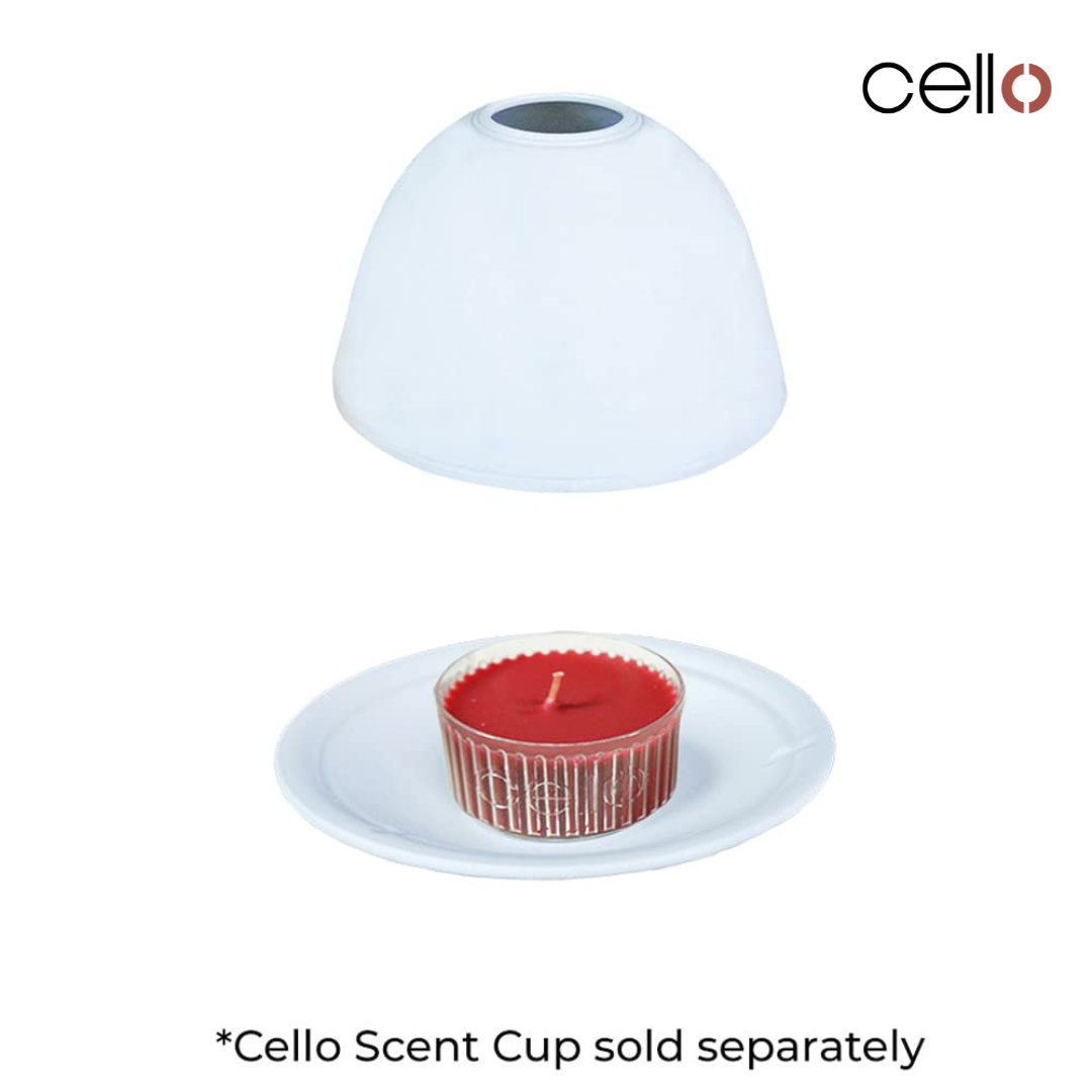 Elegant Cello Tealight Dome with Unicorn Design - Perfect for Romantic Dinners, Weddings & Home Decor