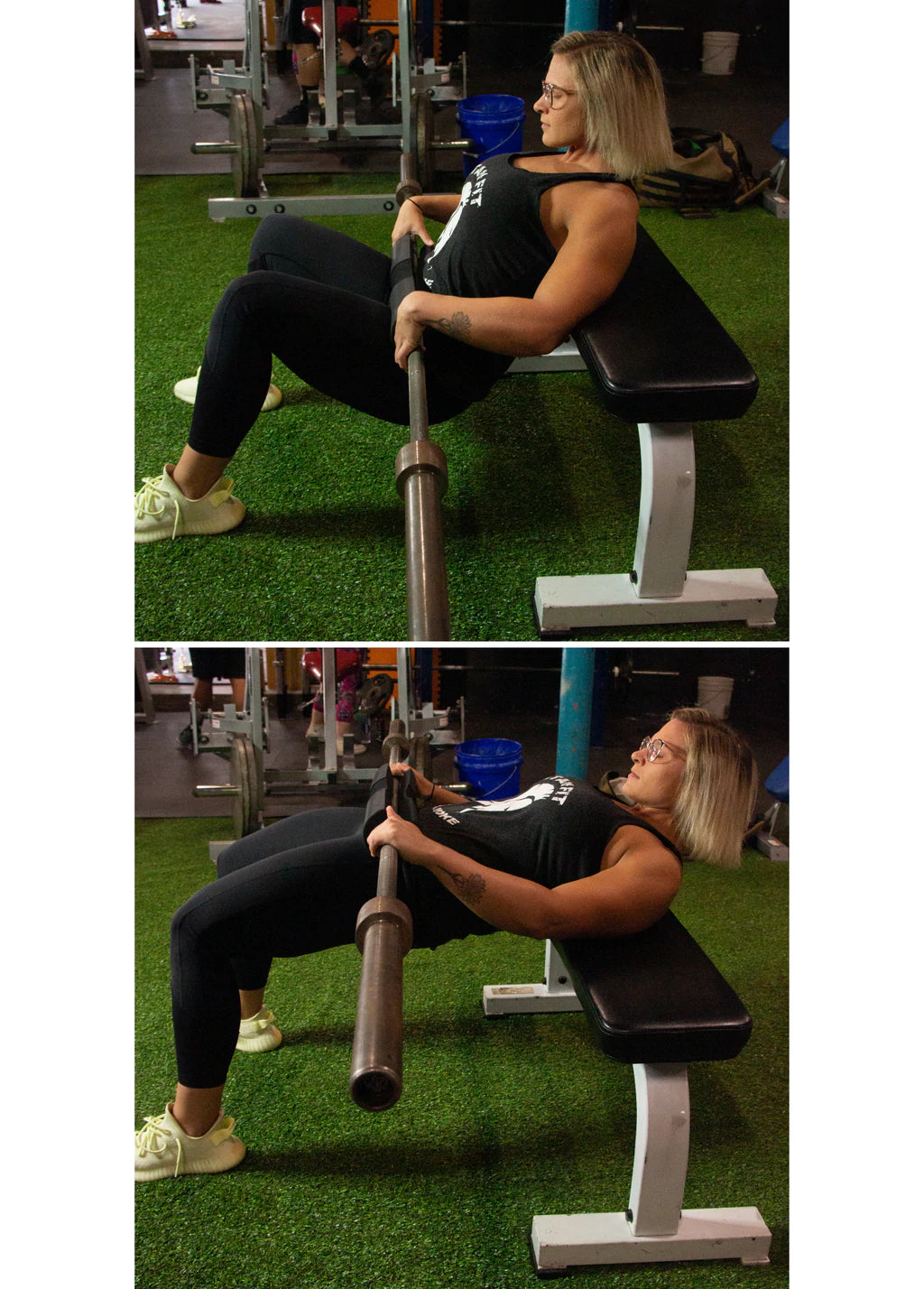 Serious Steel Barbell Pad for Hip Thrusts - Thick Cushioned Weight Lifting Support for Squats, Glute Workouts & Home Gym Training - Comfortable & Durable Fitness Accessory