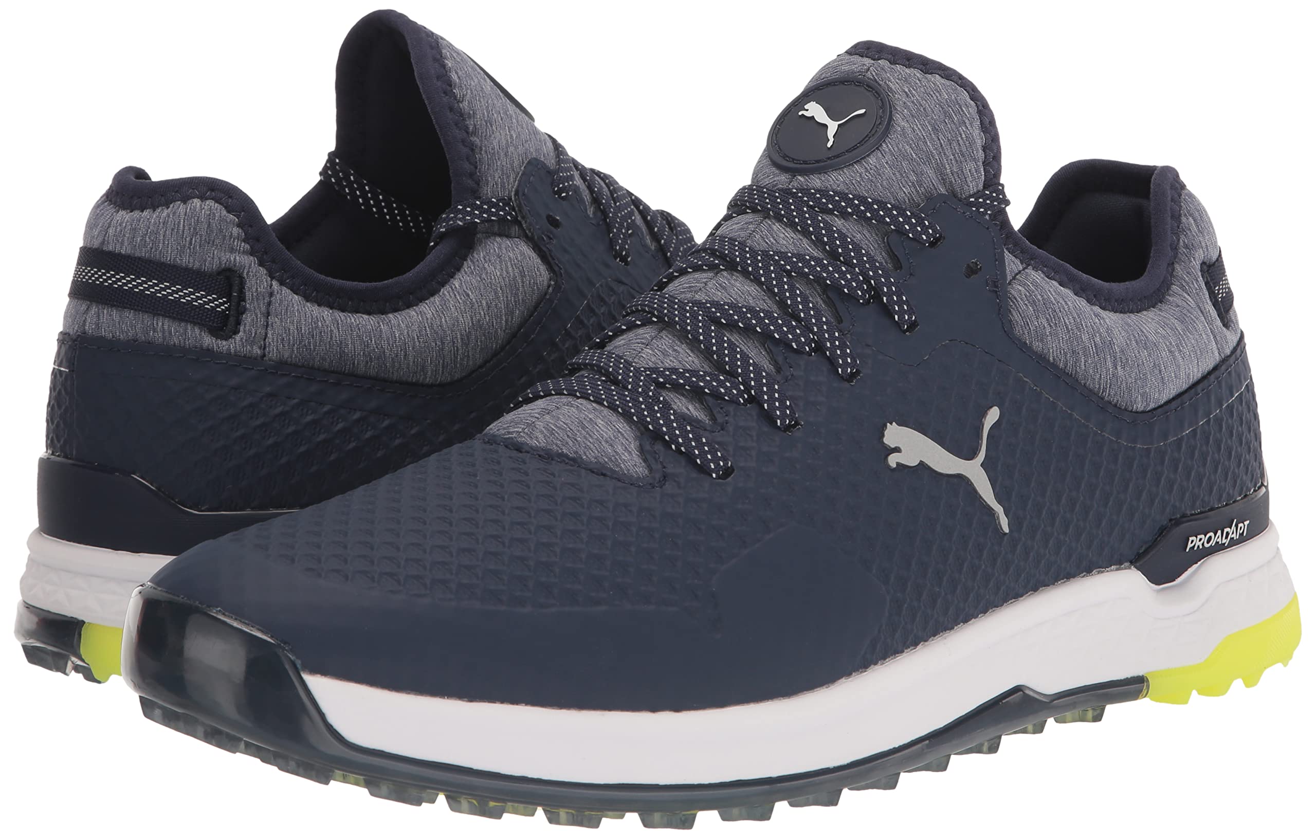 Puma Proadapt Alphacat Golf Shoes for Men - Waterproof Spiked Golf Shoes with Comfort & Traction - Perfect for Golf Course & Outdoor Sports