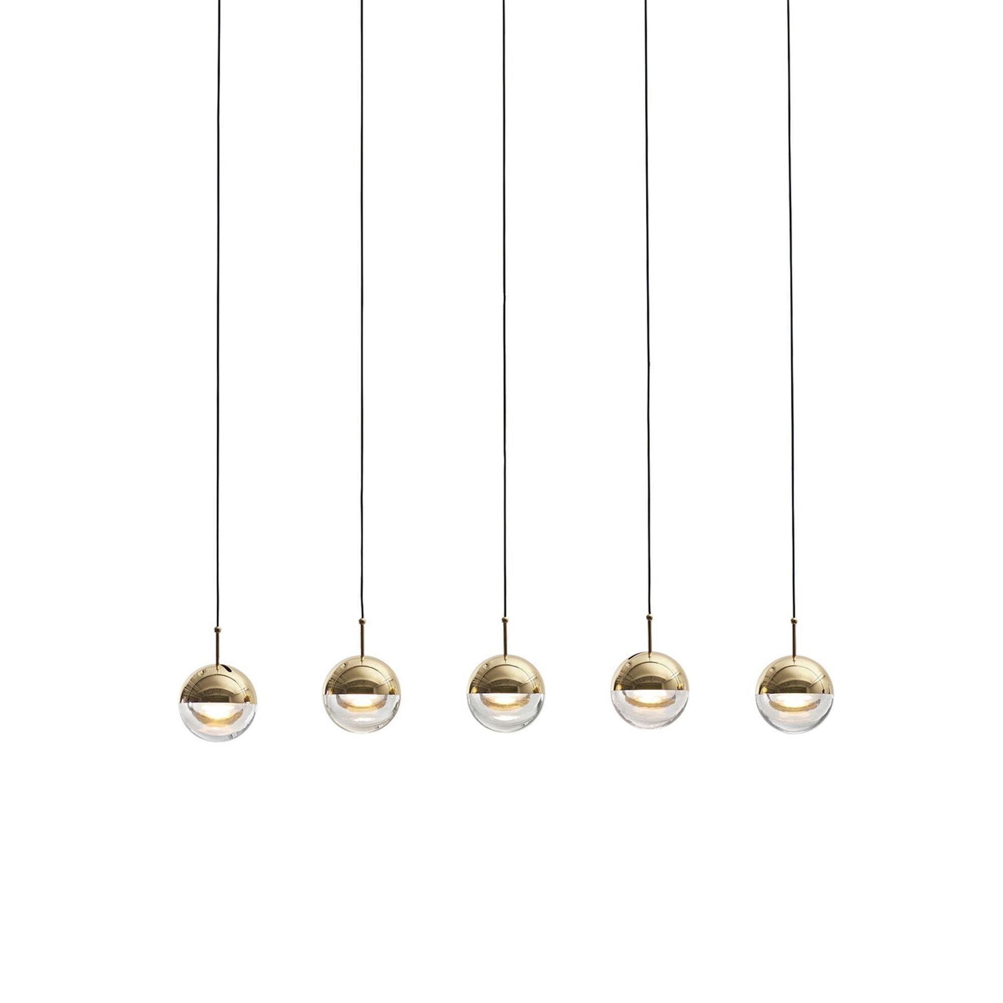 Dora Modern LED Pendant Light Fixture - Adjustable Hanging Chandelier for Kitchen Island, Dining Room, Bedroom & Living Room Lighting