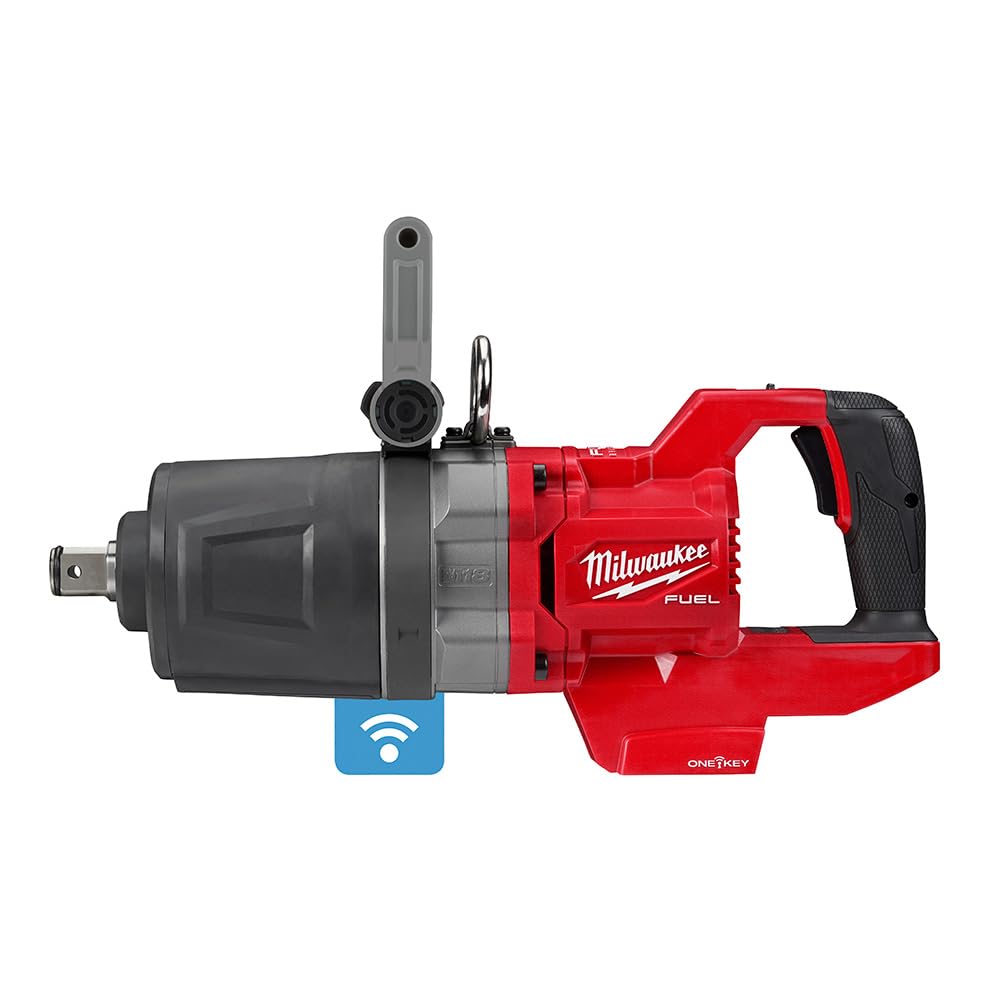 Milwaukee 2868-20 M18 FUEL 1 Inch D-Handle High Torque Impact Wrench (Tool Only) - Perfect for Automotive Repairs, Construction & Heavy-Duty Fastening