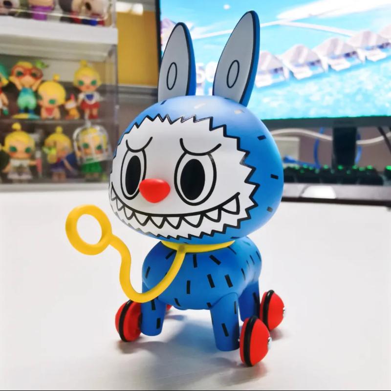 Labubu The Monsters Series Pull Toy - Cute Collectible Vinyl Figure for Kids & Adults | Perfect for Home Decor, Gift Giving & Toy Collections