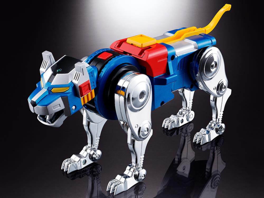 Bandai Soul of Chogokin GX 71SP GoLion Voltron 50th Anniversary Edition Collectible Action Figure - Perfect for Anime Fans, Display & Gift Giving