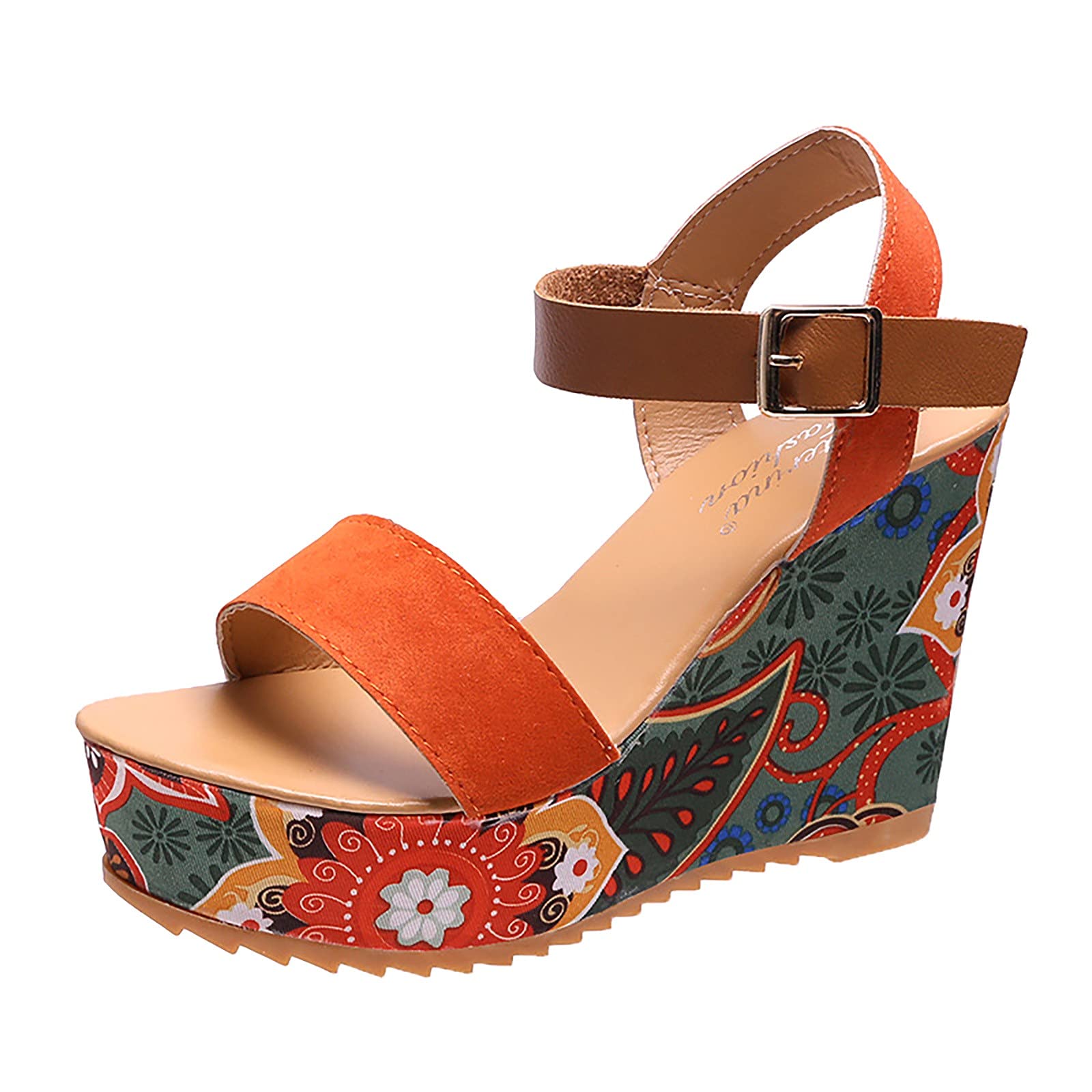 AYASO Women's Summer Slippers - Breathable Open-Toe Mule Slides with Chain Accent for Women - Comfortable House Shoes for Indoor/Outdoor Wear at Home, Beach or Poolside