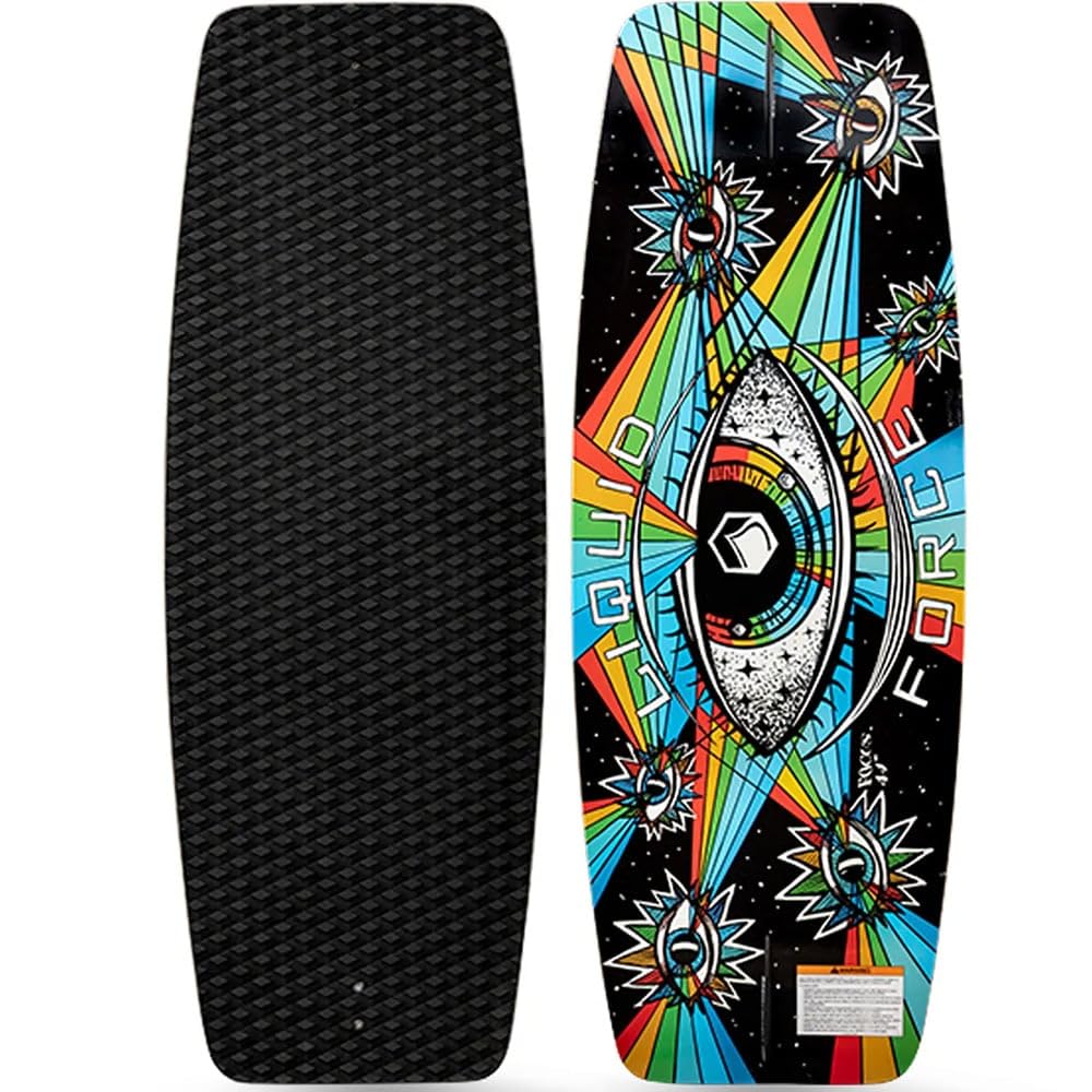 Liquid Force Focus Wakeskate 2025 - Premium Performance Wakeskate for Water Sports Enthusiasts | Perfect for Wakeboarding, Lake Riding & Summer Water Fun