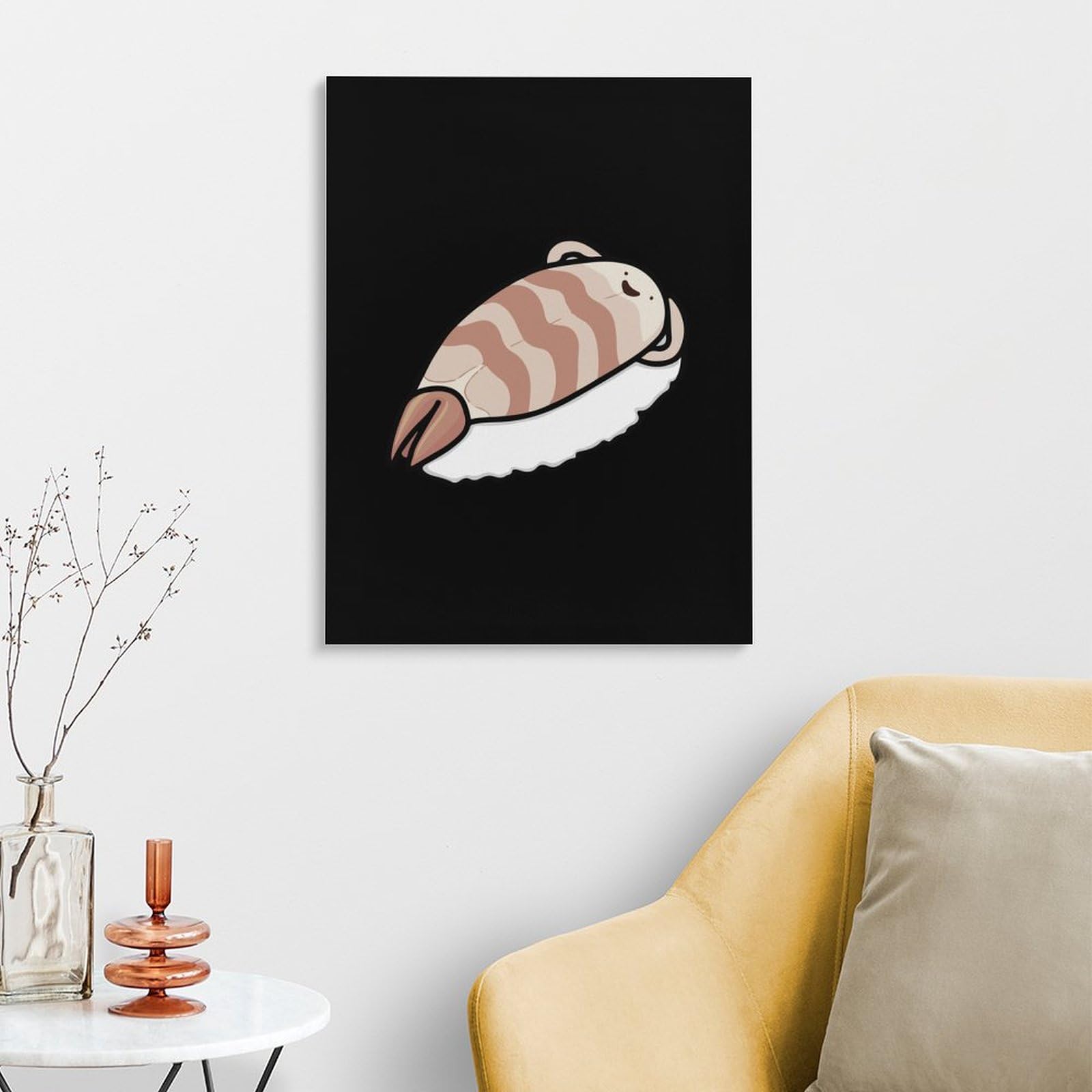 Custom Sushi Bed Paint by Numbers Kit for Adults - Personalized Digital Oil Painting with Frame - Creative DIY Gift for Home Decor & Relaxation