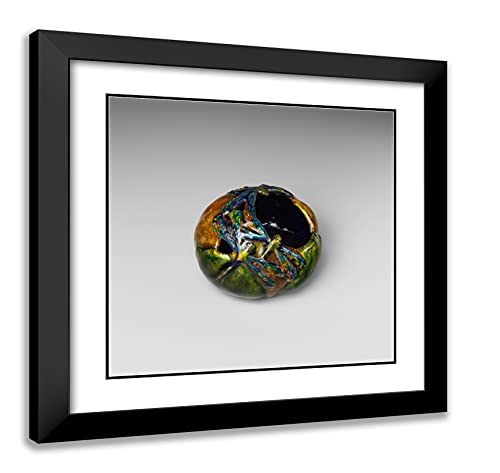 Black Modern Wood Frame with Double Matting