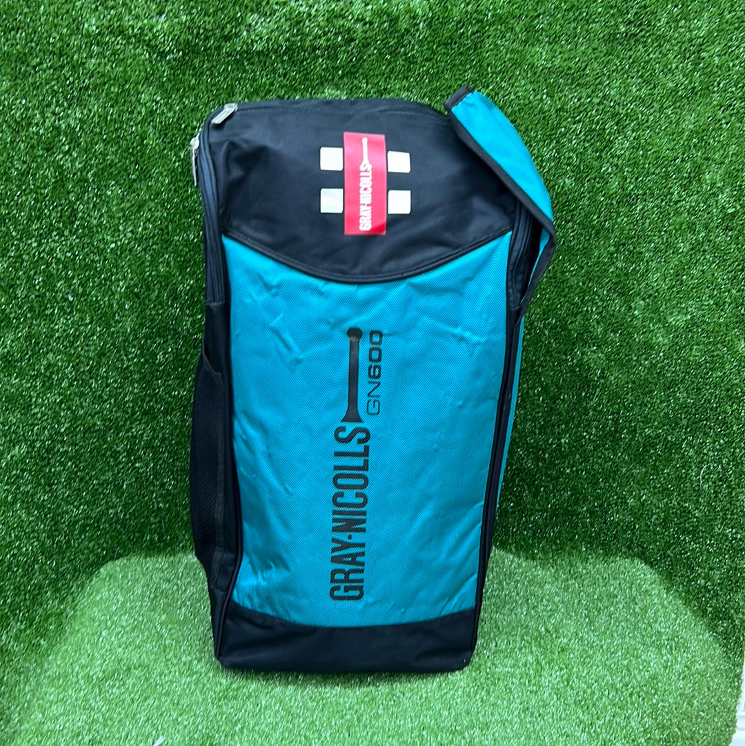 GN 600 Duffle Cricket Kit Bag - Waterproof Sports Equipment for Cricket Players (Aquamarine, Dark Green, Blue) - Perfect for Practice, Matches & Travel