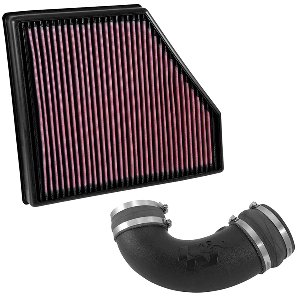 K&N 57-3092 High Performance Air Intake System - Cold Air Intake Kit for Increased Horsepower & Acceleration - Perfect for Street Racing & Off-Road Vehicles