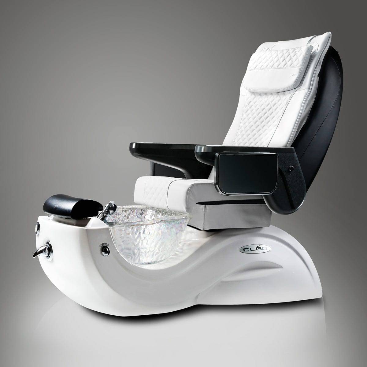 J&A Cleo G5 Professional Pedicure Spa Chair for Nail Salons & Spas - Ergonomic Massage Footrest, Adjustable Height, Comfortable Salon Chair for Pedicures & Manicures
