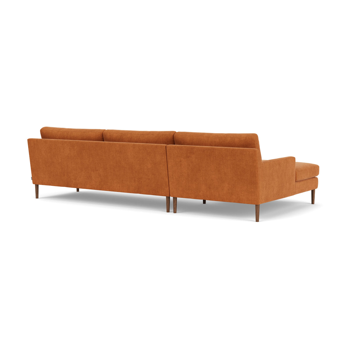 Astha Fabric Left Chaise Sofa - Modern L-Shaped Sectional Couch with Reversible Design for Living Room, Lounge & Home Theater Comfort