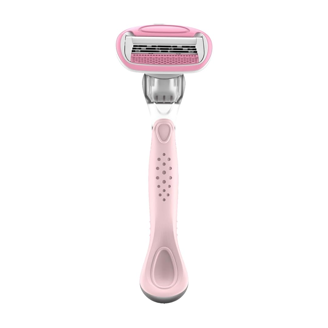 ComfortGlide Women's Razors - 3 Blade Hair Eraser for Smooth & Close Shave | Non-Slip Handle for Safe Hair Removal | Perfect for Legs, Underarms & Bikini Line
