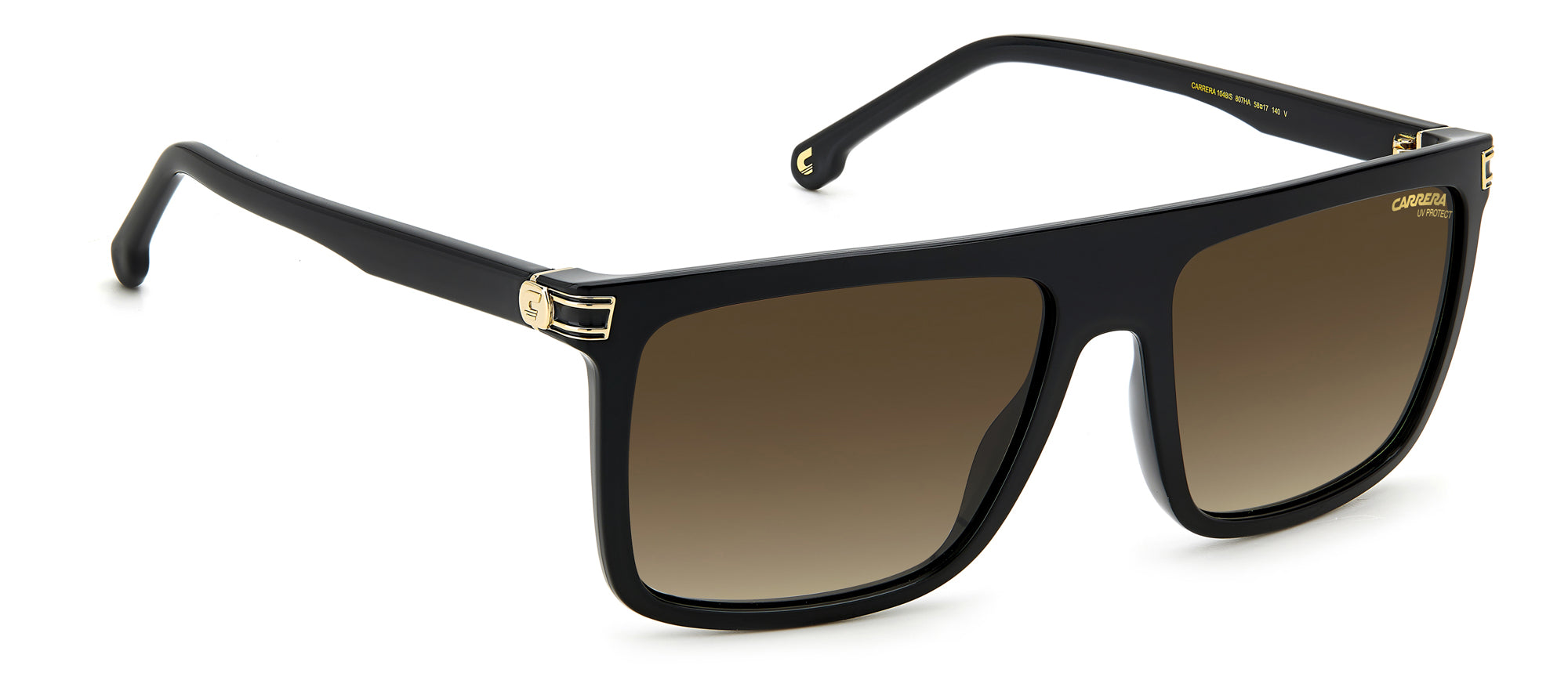 Carrera 1048 S Sunglasses - Polarized UV Protection Sports Sunglasses for Men & Women - Perfect for Running, Cycling, and Outdoor Activities