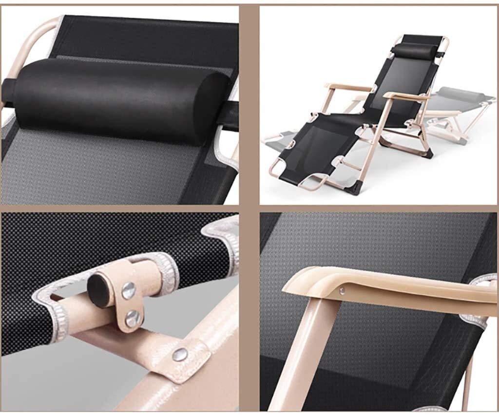 Adjustable Zero Gravity Folding Lounge Chair - Portable Recliner for Outdoor, Beach, Garden, Camping & Indoor Relaxation | Perfect for Sunbathing, Fishing & Lunch Breaks