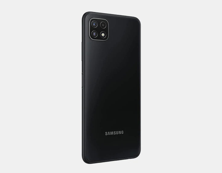 Samsung Galaxy A22 5G Unlocked Smartphone - 128GB Storage, 4GB RAM, Dual SIM, GSM Compatible (Latin Version, Gray) - Perfect for Streaming, Gaming & International Travel