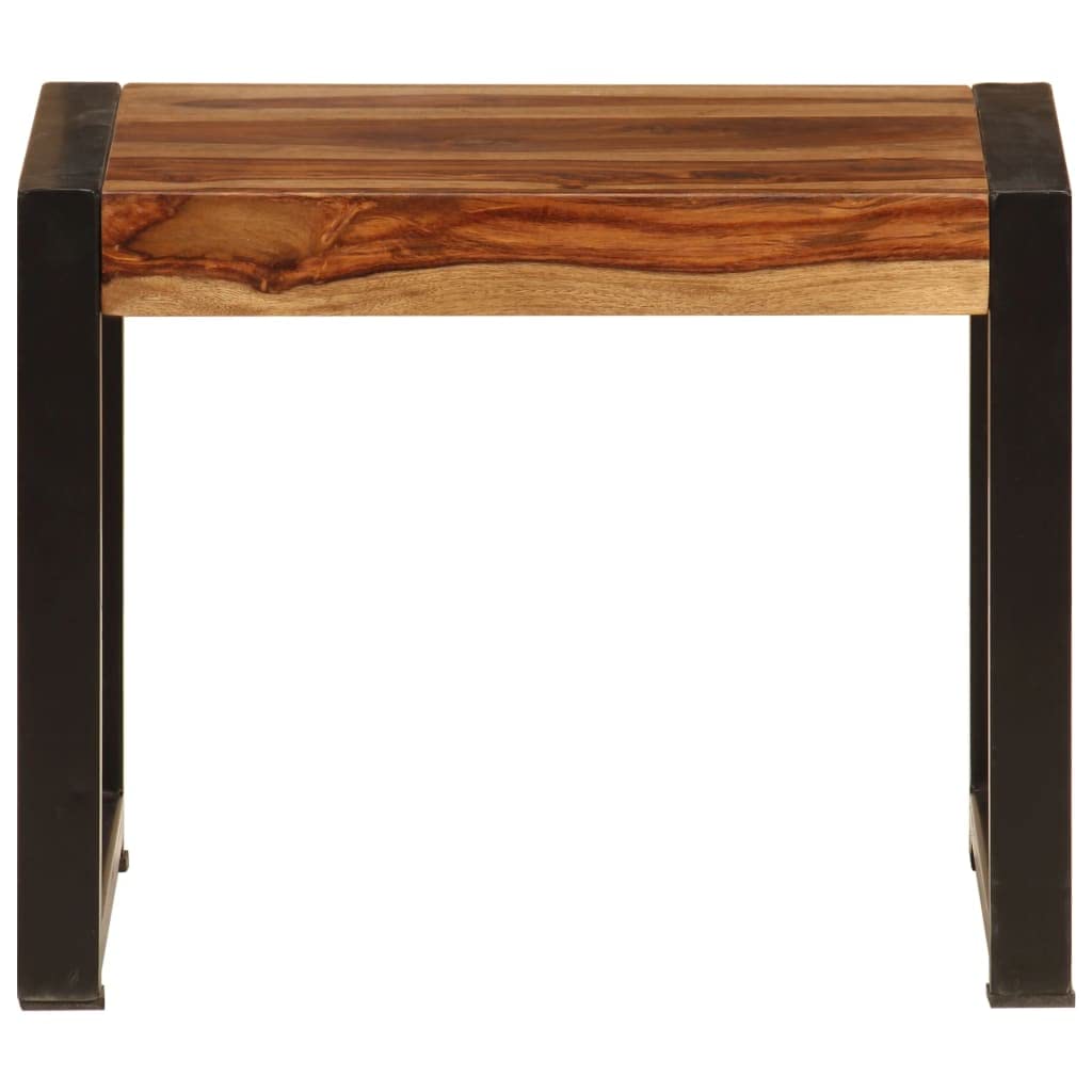 CHARMMA 3-Piece Solid Sheesham Wood Nesting Tables Set - Modern Side Tables for Living Room, Bedroom & Office - Space Saving Home Decor Furniture