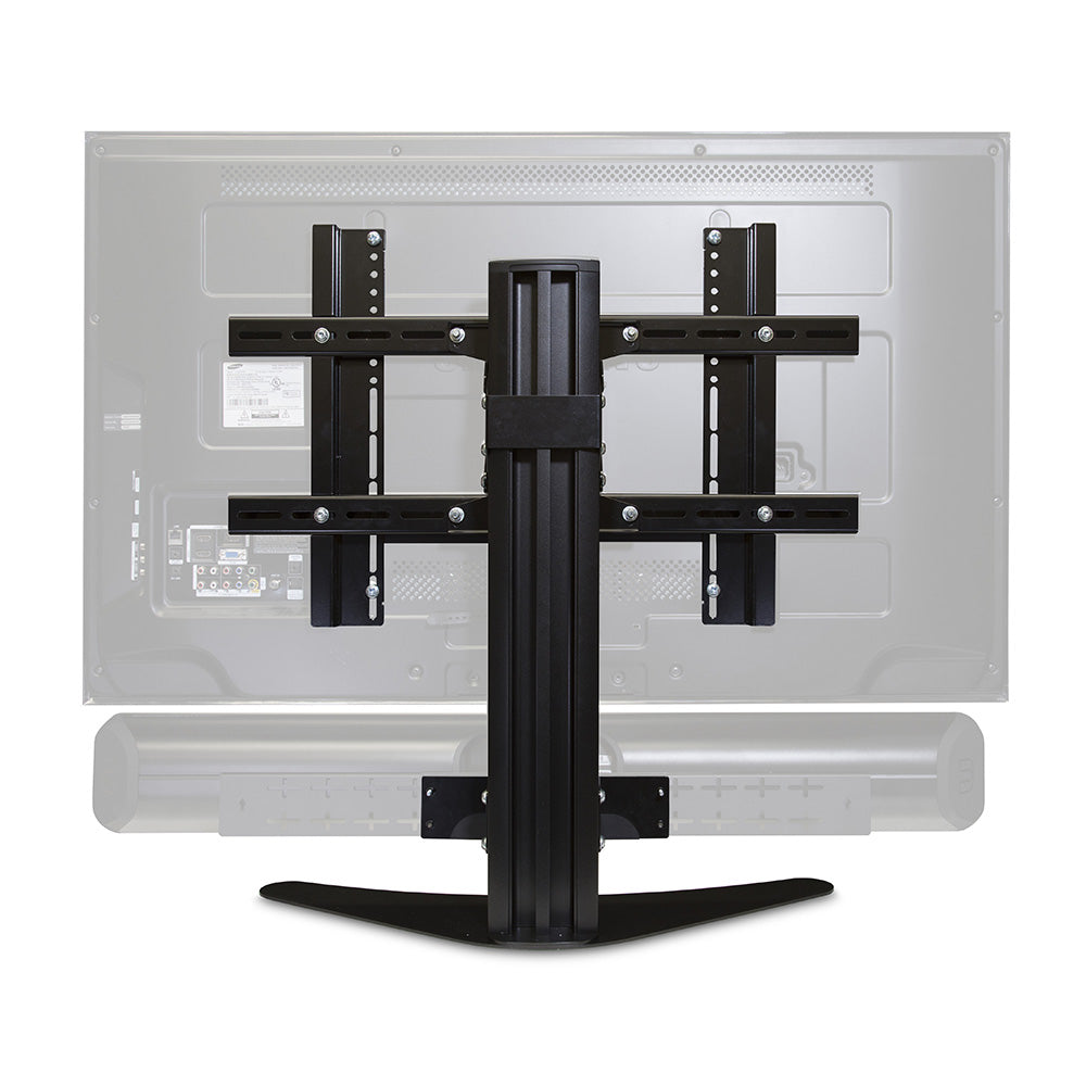 Bluesound TS100 Pulse Soundbar TV Stand - Premium Soundbar with Built-in Subwoofer for Home Theater & Music Streaming | Perfect for Living Room & Entertainment Spaces