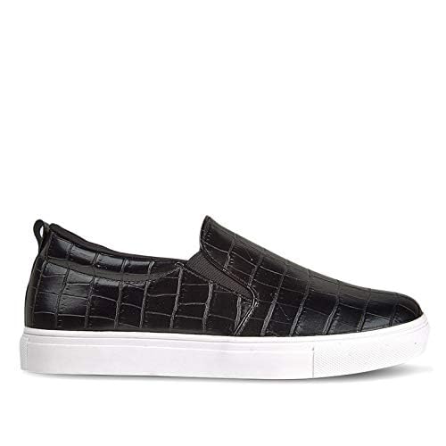 J. Adams Women's Glimmer Sneakers - Stylish Slip-On Walking Shoes for Casual & Everyday Wear | Perfect for Work, Errands & Light Exercise