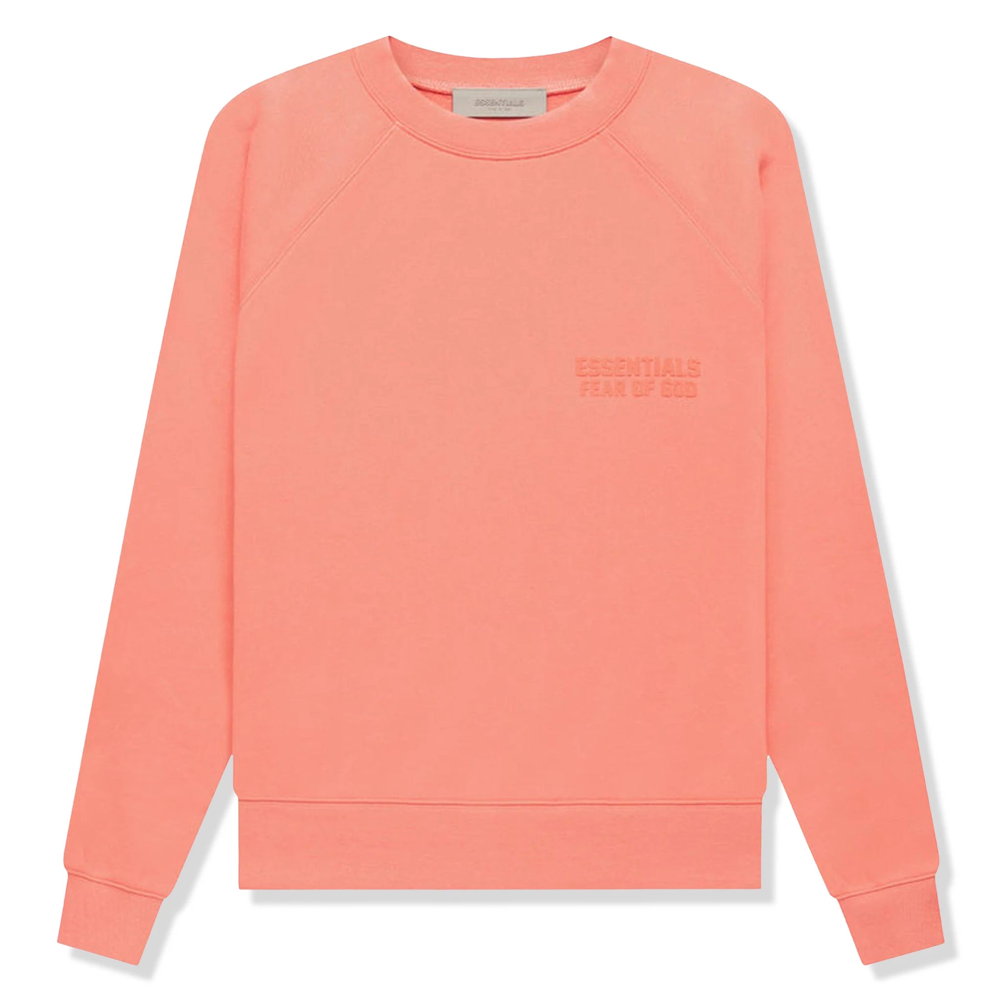 Fear of God Essentials Coral Hoodie Sweatshirt - Men's Casual Pullover for Streetwear & Loungewear - Perfect for Everyday Wear and Layering