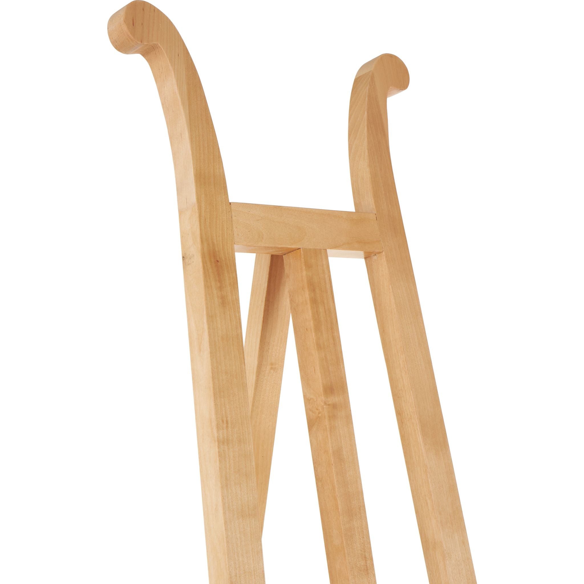 Arlo Floor Easel - Light Brown Wooden Artist Easel for Painting | Perfect for Home Studio, Classroom & Outdoor Sketching