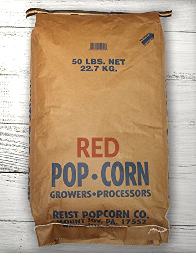 Bulk Red Butterfly Popcorn - 50lb (22.68kg) for Movie Nights, Snack Bars & Kettle Corn Business - Wholesale Gourmet Popcorn Kernels