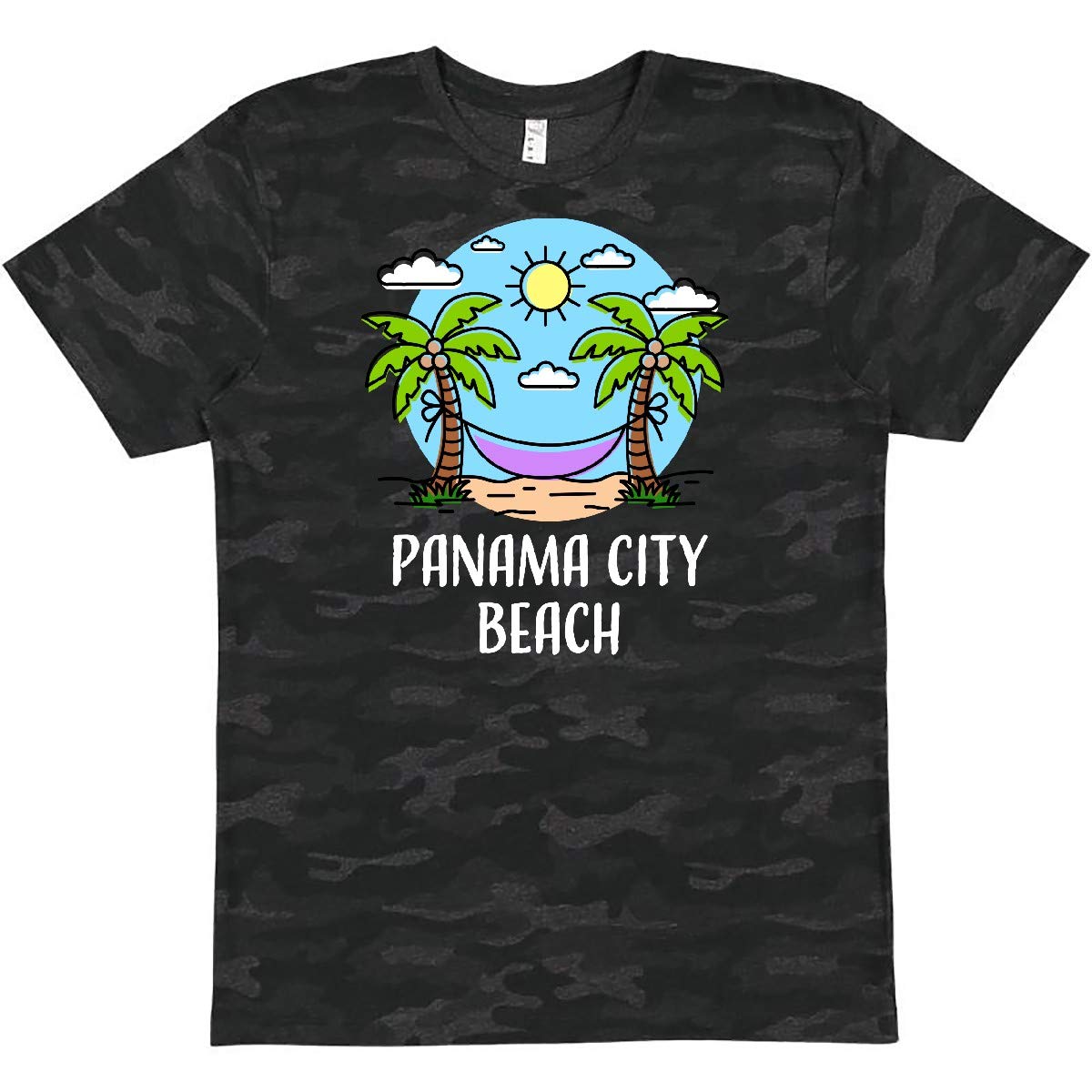 Inktastic Summer Vacation in Panama City Beach T-Shirt - Comfortable Cotton Tee for Beach Trips, Travel & Casual Wear - Men's & Women's Graphic Shirt