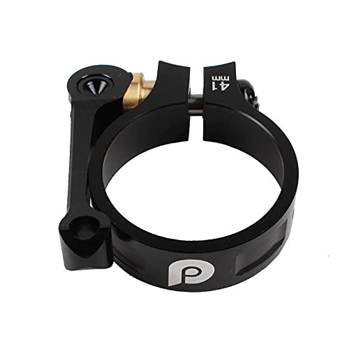 RNAGRET 33.9mm Aluminum Alloy Bike Seat Clamp - Lightweight Folding Bicycle Seatpost Clamp for 41mm Seat Tube - Durable MTB Mountain Bike Accessory | Perfect for Commuting, Trail Riding & Bike Upgrades