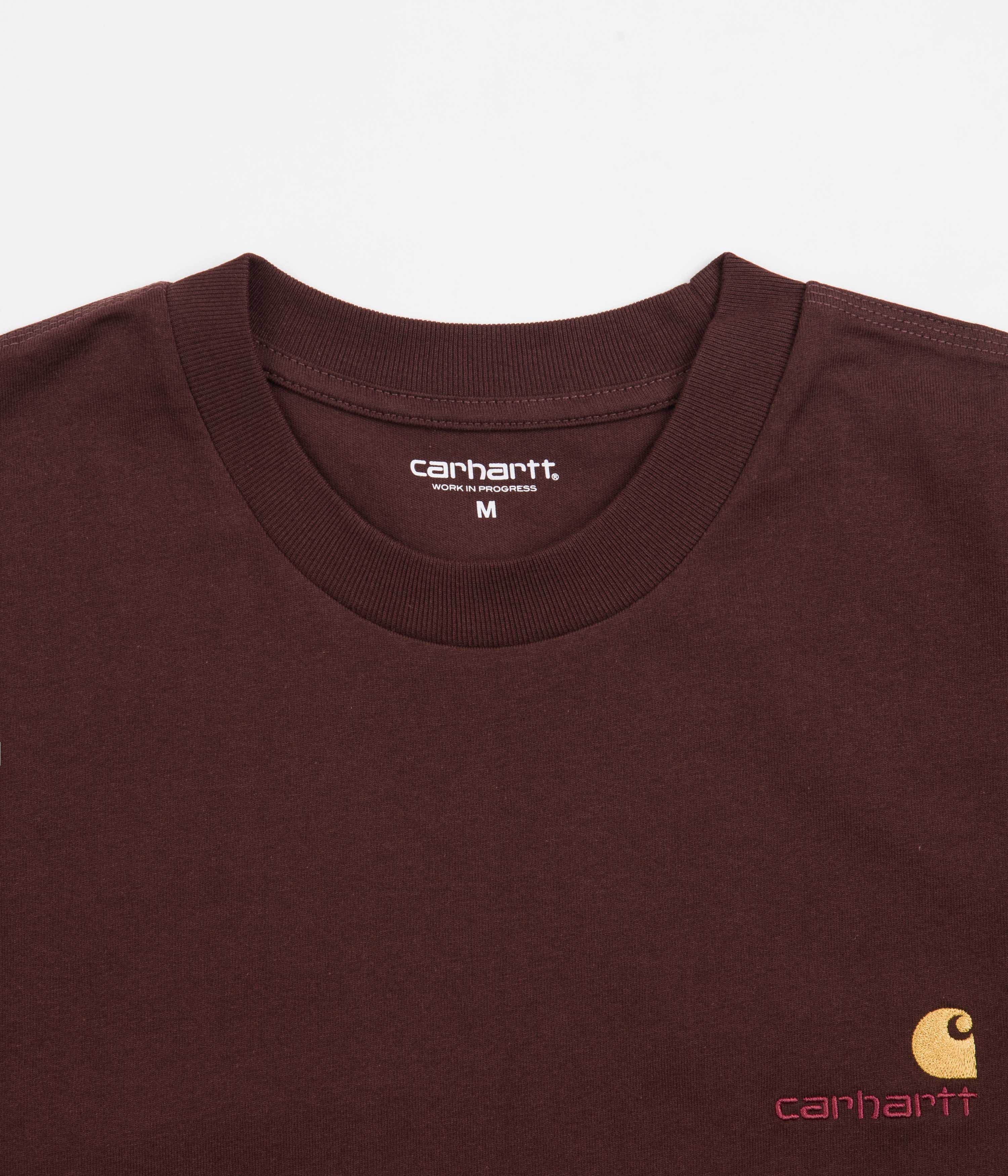 Carhartt American Script T-Shirt for Men & Women | Comfortable Cotton Tee for Casual Wear, Work & Outdoor Activities