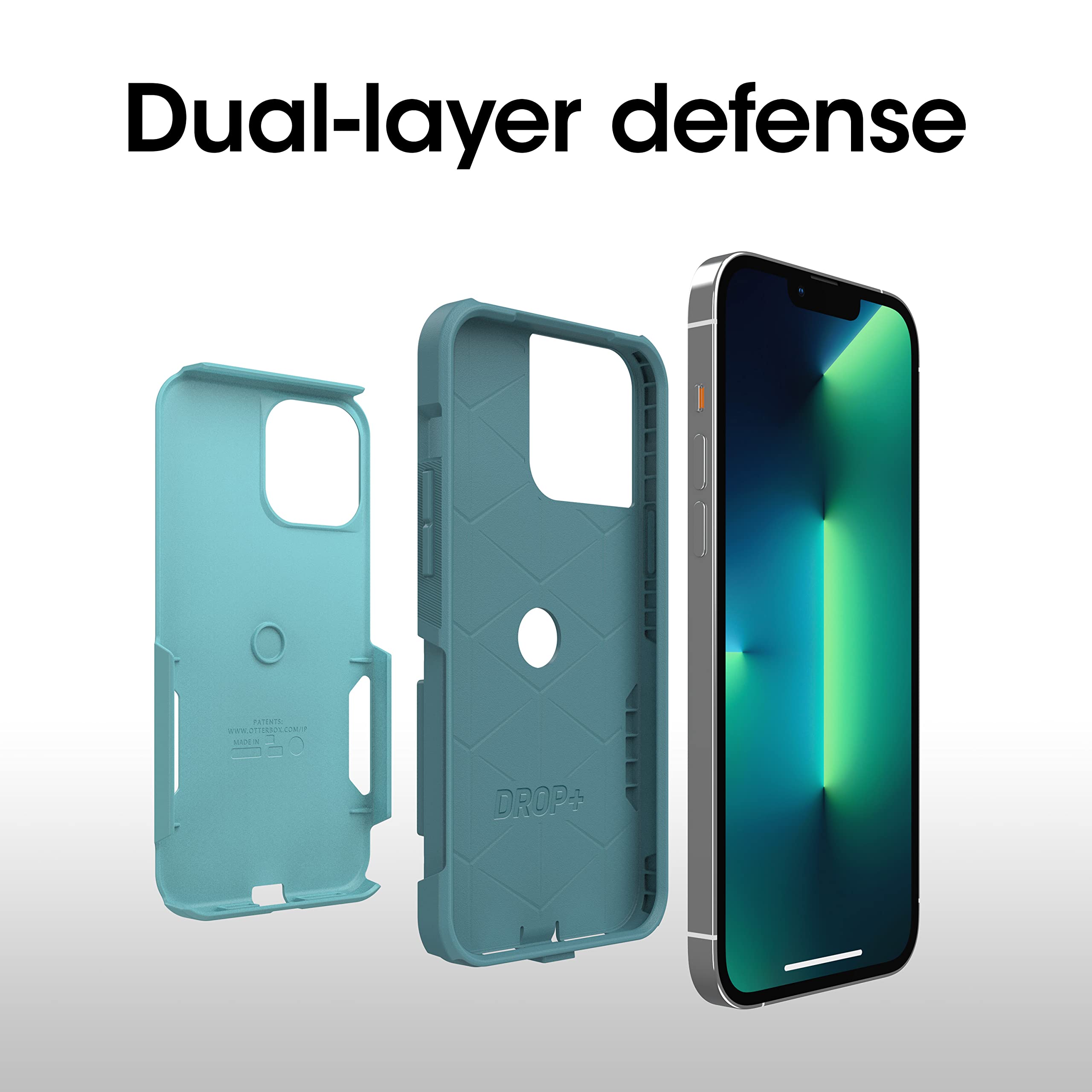 OtterBox Commuter Series Protective Case for iPhone 13 Pro Max & iPhone 12 Pro Max - Slim & Durable Phone Cover with Drop Protection | Perfect for Work, Travel & Everyday Use