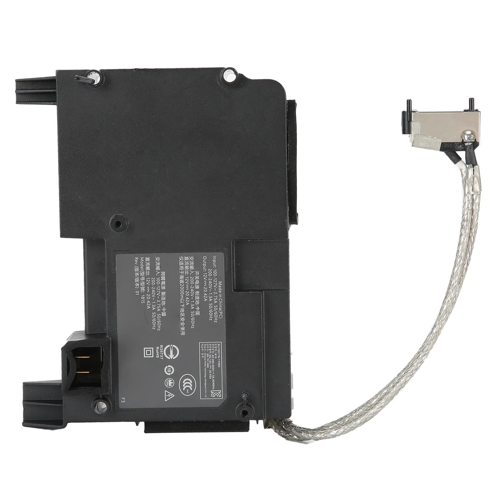 Original: Cuifati for One X Power Adapter Replacement Internal Power Board and 100-240V Power Supply   Optimized: Original One X Power Adapter Replacement - Internal Power Board with 100-240V AC Power Supply - Compatible with Xbox One X Console - Perfect for Gaming & Home Entertainment Setup
