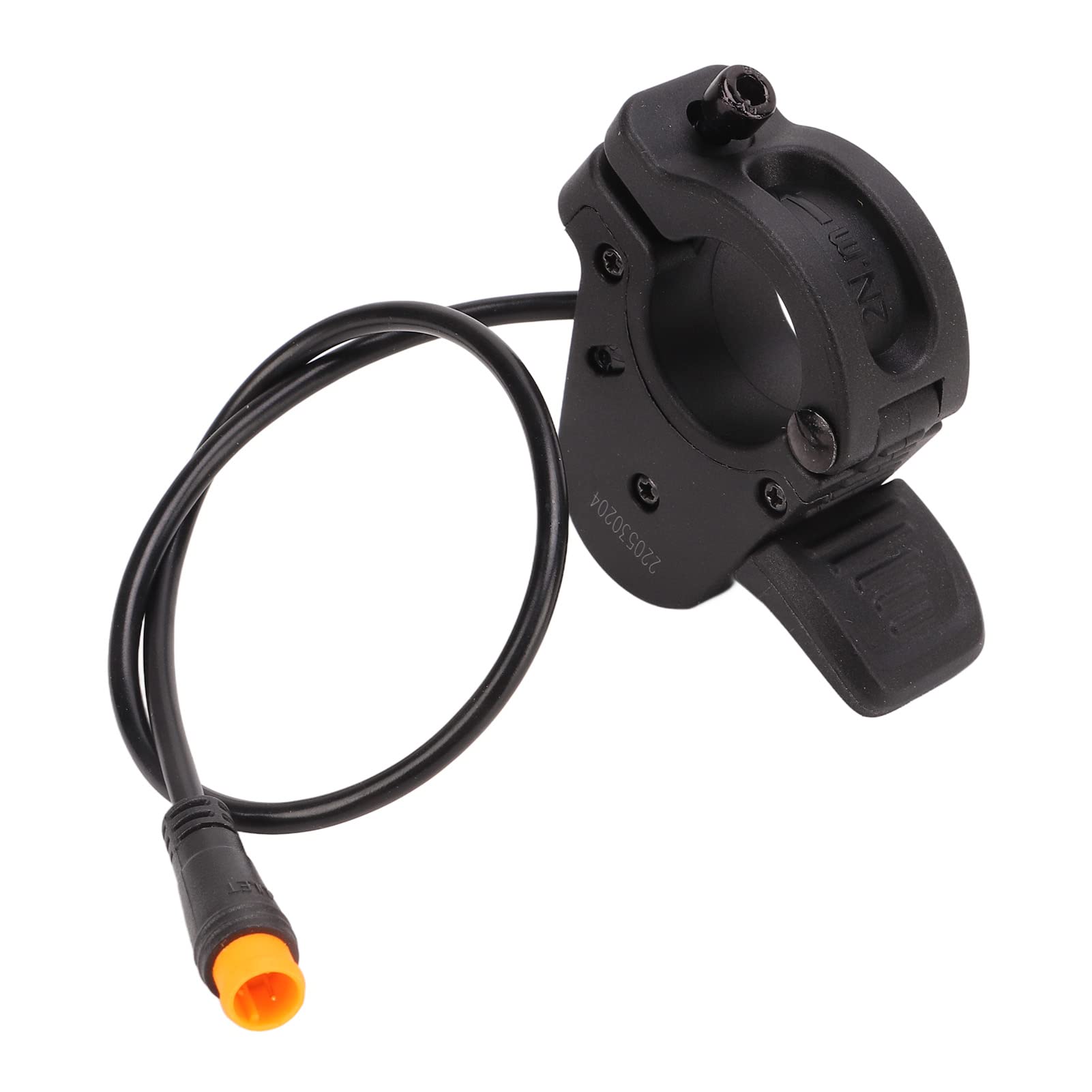 Uxsiya Universal Electric Bike Thumb Throttle - 300X ABS Left/Right Hand Control with Waterproof Connector for E-Bikes & Scooters - Perfect for Commuting, Off-Road Adventures & Urban Riding