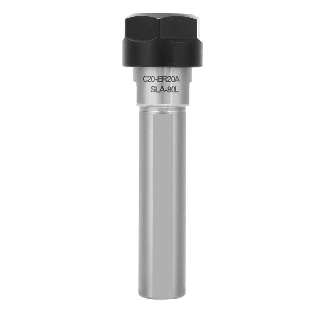 ER20A Collet Chuck Holder Extension Rod - Straight Shank CNC Lathe Tool for Engraving & Deep Processing | Turning Tool Holder for Milling, Drilling & Metalworking Applications