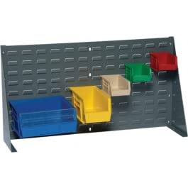 36 x 8 x 19 Inch Heavy Duty Bench Rack - Wall Mounted or Freestanding Storage Shelf for Garage, Workshop, and Home Organization