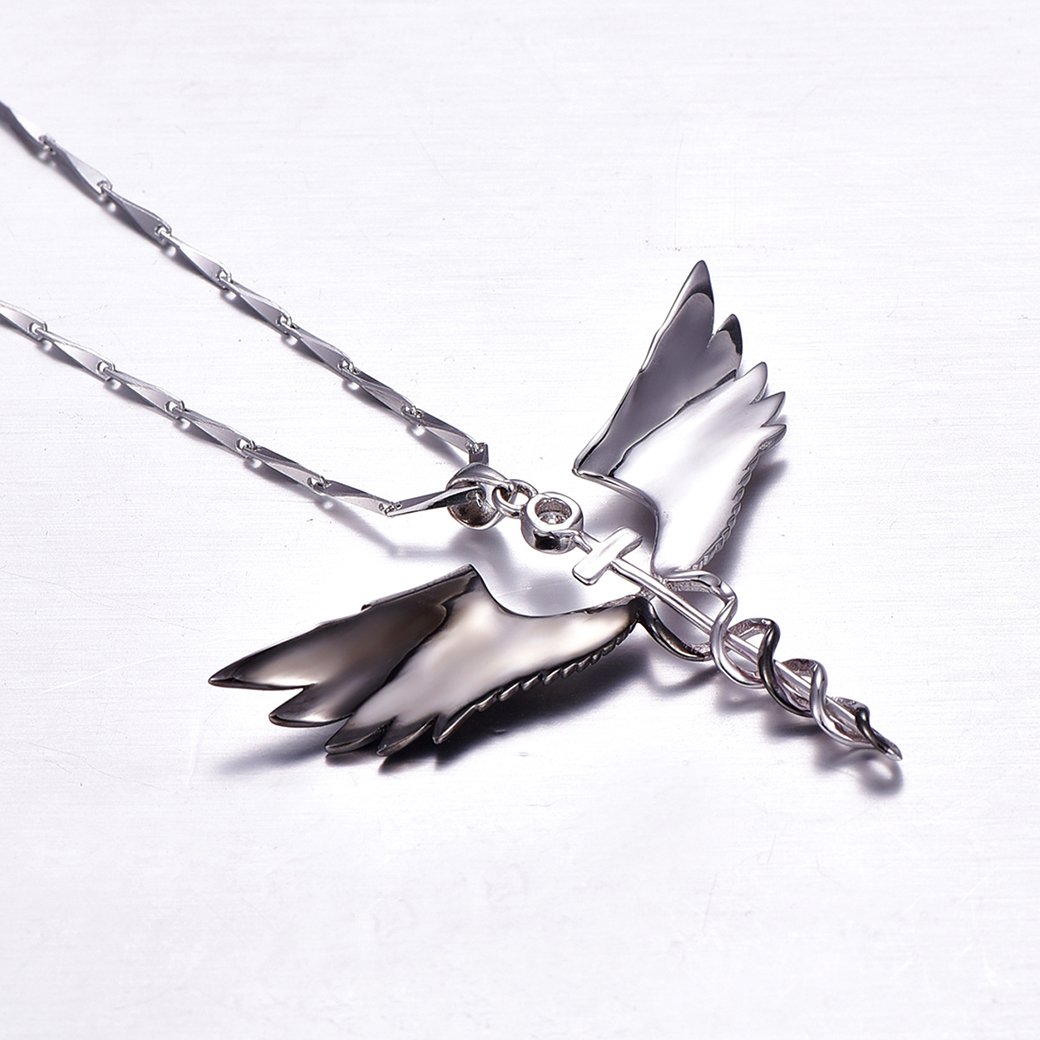 925 Sterling Silver Angel Wings Pendant Necklace for Women - Elegant Wing Charm Jewelry Gift for Her - Perfect for Birthday, Anniversary & Everyday Wear